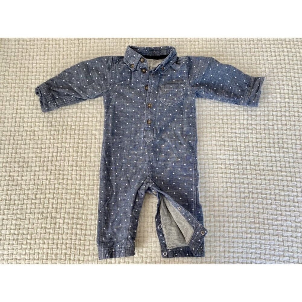 Chambray Stars Bodysuit